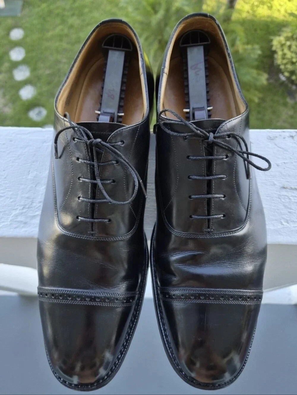 Church’s Custom Grade Men's Black Leather Shoes Size UK 10F ( US 11G )